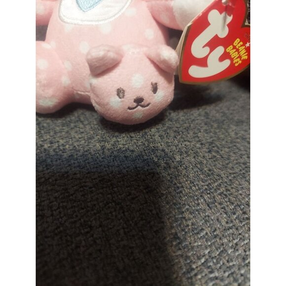 Hello Kitty 2014 Retired Sanrio TY Beanie Babies Hello Kitty 6" Musical Rattle - Picture 4 of 9